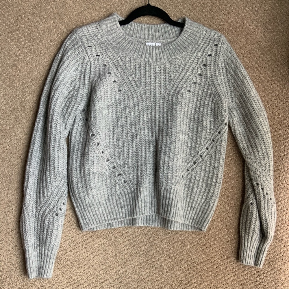 Gray Knit Sweater